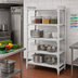 Thumbnail image #3 for Cambro Camshelving Premium 4-Tier Solid Stationary Starter Unit, 24-Inch Deep x 72-Inch Long x 84-Inch High, Speckled Gray