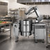 Thumbnail image #2 for Crown ELTM-100 100 Gallon Electric 2/3 Steam Jacketed Tilting Mixer Kettle