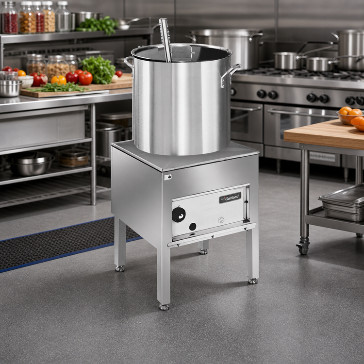 Product image #2 for Garland G-Series 20-Inch Gas Stock Pot Range with Flame-Failure Safety Pilot, 60,000 BTU