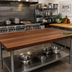 Thumbnail image #2 for Boos Block American Black Walnut Kitchen Countertop, 96 x 48 x 2-1/4 Inches, Penetrating Oil Finish