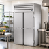 Thumbnail image #2 for True Spec Series 2-Section Roll-In Freezer with Locking Stainless Steel Doors and Self-Contained Refrigeration