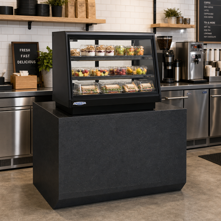 Product image #2 for Elements 36-Inch Countertop Self-Serve Refrigerated Rear-Mount Merchandiser