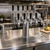 Thumbnail image #2 for Krowne Double-Sided T-Head 10-Faucet Glycol-Cooled Draft Beer Tower, 15-Inch Overall Length