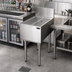 Thumbnail image #2 for Krowne Royal Series Free Standing Stainless Steel Underbar Drainboard, 12