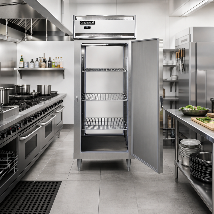 Product image #2 for Continental Refrigerator D1FXNPT Designer Line One-Section Extra-Wide Pass-Thru Freezer