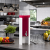 Thumbnail image #3 for Cal-Mil Juno Single 3-Gallon Beverage Dispenser with Ice Chamber and Removable Spigot