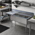 Thumbnail image #2 for Sapphire Manufacturing 3-Compartment Commercial Sink with Left Drainboard, 47-1/2-Inch W x 19-1/2-Inch D