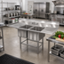 Thumbnail image #2 for Eagle Spec-Master FN Series Coved Corner Two-Compartment Commercial Sink with Right Drainboard, 59-1/2 Inch W x 27 Inch D, 14 Gauge Stainless Steel