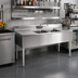 Thumbnail image #2 for Eagle Group 2200 Series Two-Compartment Underbar Sink Unit with Left Drainboard