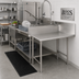 Thumbnail image #2 for John Boos Pro-Bowl 24-Inch x 30-Inch Straight Clean Dishtable, Right-to-Left, 16-Gauge 300-Series Stainless Steel