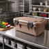 Thumbnail image #2 for Cambro UPCS160 S-Series Top-Loading Insulated GN Food Pan Carrier, Coffee Beige