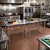 Thumbnail image #2 for 120-Inch x 36-Inch 18/400 Stainless Steel Commercial Work Table with Open Base