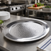 Thumbnail image #2 for American Metalcraft Oval Hammered Stainless Steel Serving Tray, 20 x 15-1/2 Inch