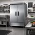 Thumbnail image #3 for Summit Commercial SCFF497 Upright Reach-In All-Freezer, 49 Cu. Ft., Two-Section, Stainless Steel