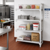 Thumbnail image #3 for Cambro Camshelving Premium 4-Tier Vented Add-On Polymer Shelving Unit, 54