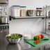 Thumbnail image #2 for Camshelving Elevation Series 14 x 30 Inch Wall-Mounted Solid Add-On Shelf Kit, Brushed Graphite