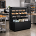 Thumbnail image #2 for Reveal® Freestanding Non-Refrigerated Self-Service Pastry Display Case with 3 Adjustable Glass Shelves