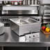 Thumbnail image #2 for Eagle Group Two-Well Drop-In Electric Hot Food Well, Wet or Dry, With Drain, 12 x 20 Full-Size Pans