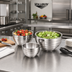 Thumbnail image #2 for Vollrath Round Beehive Insulated Double-Wall Stainless Steel Serving Bowl, 1.7 Qt