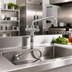 Thumbnail image #2 for Equip Single-Hole Deck-Mount Swivel Manual Faucet with Lever Handle and 2.2 GPM Aerator
