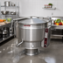 Thumbnail image #2 for Crown EP-60F 60 Gallon Electric Full Jacketed Pedestal Steam Kettle