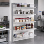 Thumbnail image #2 for Eagle Group A5-74-2436S 5-Tier Add-On Wire Shelving Unit, 36W x 24D x 74H, Stainless Steel Finish
