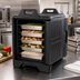 Thumbnail image #2 for Cateraide Slide 'N Seal Insulated End-Load Food Pan Carrier, 5-Pan Capacity, Black