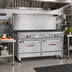 Thumbnail image #2 for Southbend Ultimate 60-Inch Gas Restaurant Range with 9 Open Burners and 2 Cabinet Bases