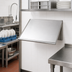 Thumbnail image #2 for Advance Tabco Special Value Wall-Mounted Traditional Sorting Shelf for 1 Full-Size Dish Rack, 22 Inch Wide, Stainless Steel