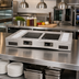 Thumbnail image #3 for TableCraft Double Induction Countertop Action Station Kit, 2-Burner, 120V, Random Swirl Finish