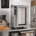 Thumbnail image #2 for Handy Line Countertop Heated Pizza Holding Cabinet, Holds 13 17-Inch Pizza Boxes, Stainless Steel, See-Thru Lexan Door