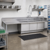 Thumbnail image #2 for Advance Tabco 143-Inch 3-Compartment Sink Dishtable with Left Drainboard and 18