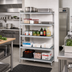 Thumbnail image #2 for Fermostock 5-Tier Corner Expansion Shelving Unit Kit, 47W x 14D x 83H