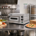 Thumbnail image #2 for Omcan Compact Series Single-Chamber Electric Deck Pizza Oven, 29-1/3 Inch Wide
