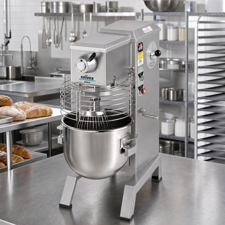 Product image #2 for Univex SRM20 20 Quart Countertop Planetary Mixer, Variable Speed, Without PTO Hub