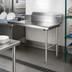Thumbnail image #2 for CMA Dishmachines Clean Series Straight Clean Dish Table, 26-Inch Wide, Left-to-Right Operation