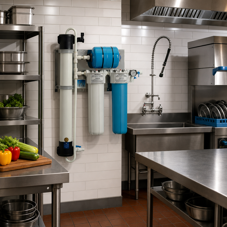 Product image #2 for Vizion Vertical Chloramine Water Filtration System with TAC Cartridge, 13 GPM