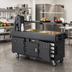 Thumbnail image #2 for Cambro CamKiosk® 4-Pan-Well Mobile Food Cart