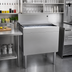 Thumbnail image #2 for Glastender Extra Deep Stainless Steel Underbar Ice Bin with 10-Circuit Cold Plate