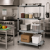 Thumbnail image #2 for Quantum Solid Shelving Starter Kit with 4 Shelves and 4 Posts, 42