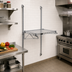 Thumbnail image #2 for Quantum Wall-Mount Cantilever Single-Shelf Starter Unit with 54-Inch Posts, Chrome-Plated Finish