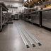 Thumbnail image #2 for Quantum Double Unit Floor Track Assembly Kit with 3 13-Foot V-Groove Aluminum Tracks