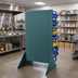 Thumbnail image #2 for Quantum QDS-3666H Double-Sided Louvered Storage Rack, 36 x 25 x 66 Inches, 2,000 lb Capacity