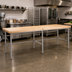 Thumbnail image #2 for John Boos Stainless Steel Baker's Table Frame for 168 x 60 Inch Top