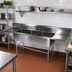 Thumbnail image #2 for John Boos Pro-Bowl 3-Compartment Sink with Dual 30-Inch Drainboards