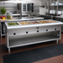 Thumbnail image #2 for Spec-Master HT5OB-240 5-Well Electric Hot Food Table with Open Base and Cutting Board