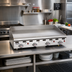 Thumbnail image #3 for Vulcan Heavy Duty Countertop Gas Griddle with 36-Inch x 30-Inch Cooking Surface, 1-Inch Polished Steel Plate