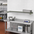 Thumbnail image #2 for Eagle Group Valu-Gard 60 Inch x 21 Inch Solid Shelf, Galvanized Steel, Green Epoxy Finish