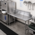 Thumbnail image #2 for Clean Straight Dish Table, Left-Side Dish Machine Attachment, 107 x 30 x 34 Inches, 16/304 Stainless Steel