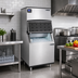 Thumbnail image #2 for Maxx Ice Intelligent Series 30-Inch Air-Cooled Full Dice Modular Ice Machine with 580 lb Storage Bin